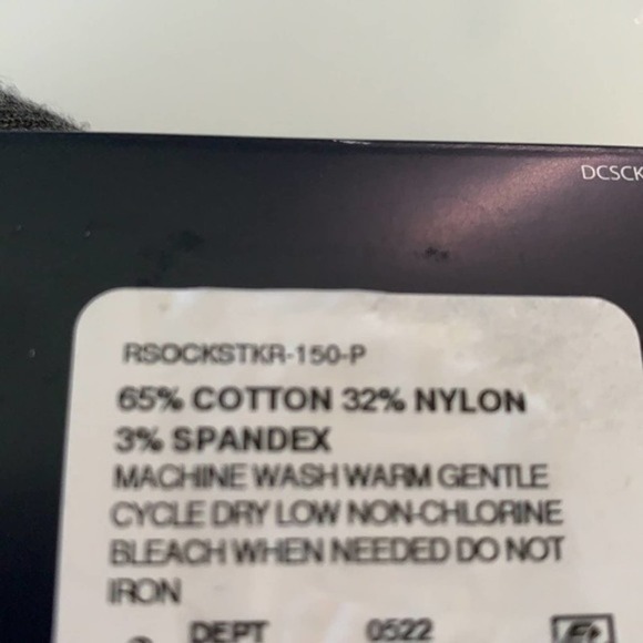 CREMIEUX NWT MEN’S BLUE GRAY ORANGE YELLOW CIRCLE DOT PATTERN DRESS CREW SOCKS - Picture 4 of 4